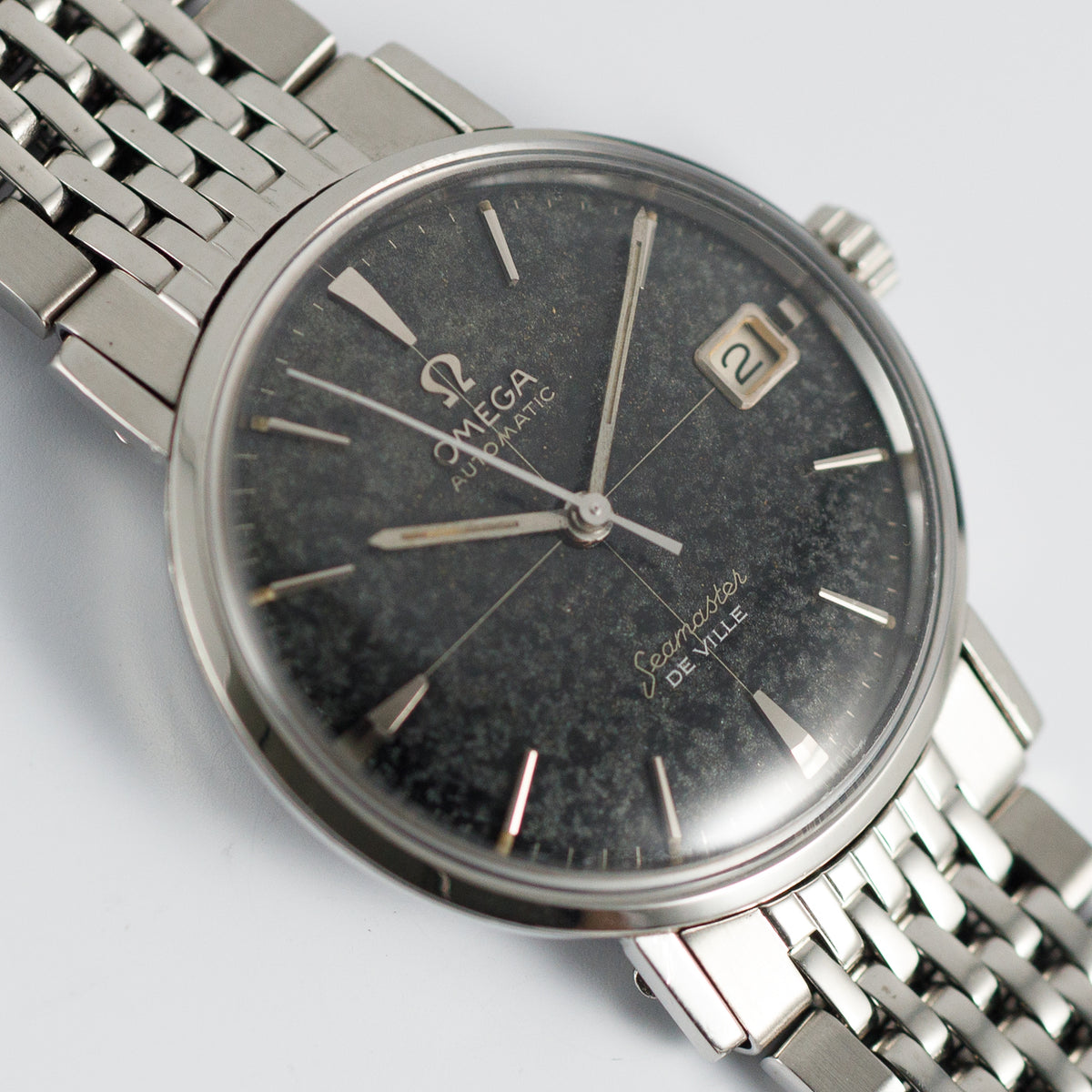 OMEGA Seamaster DE VILLE Ref.14770 Black Gilt Dial