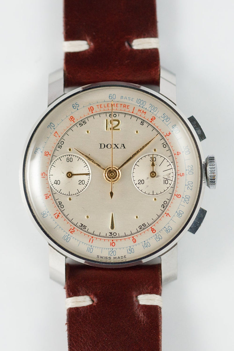 DOXA Cylinder Case Trico color dial