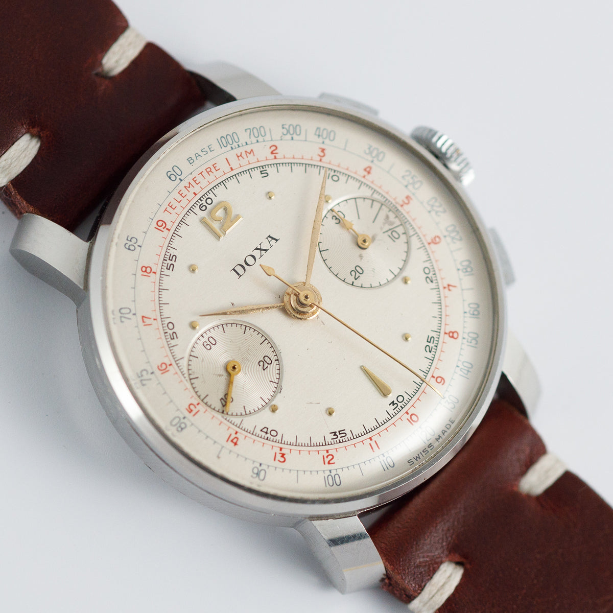 DOXA Cylinder Case Trico color dial