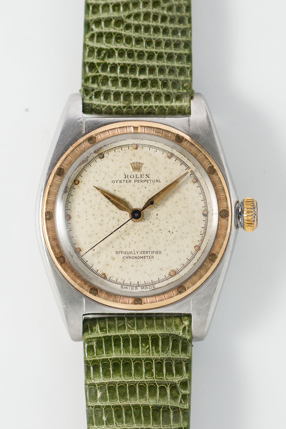 ROLEX Bubble Back Ref.5045 Rare Dial and Bezel