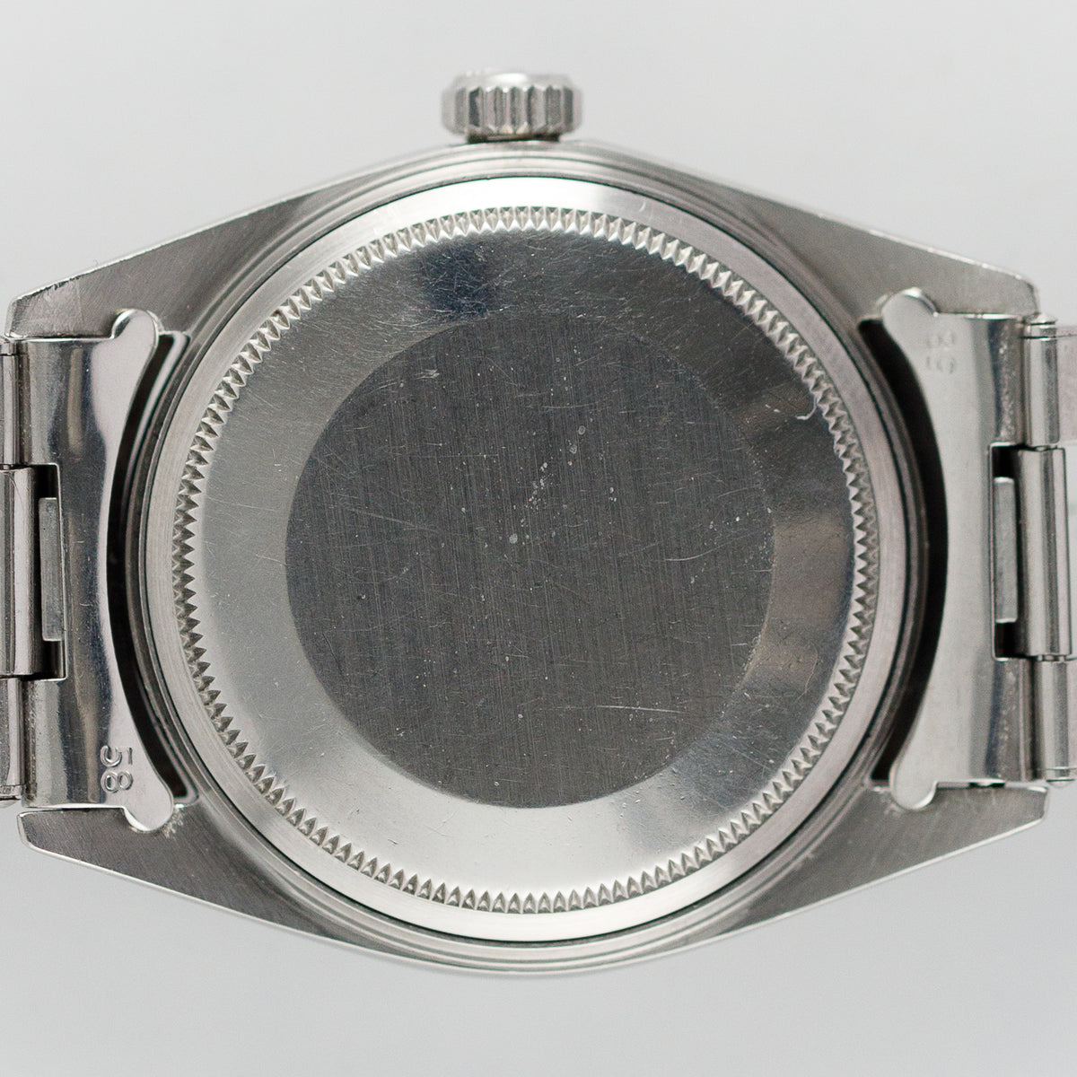 ROLEX DATEJUST Ref.1603 Glossy Black Gilt Dial