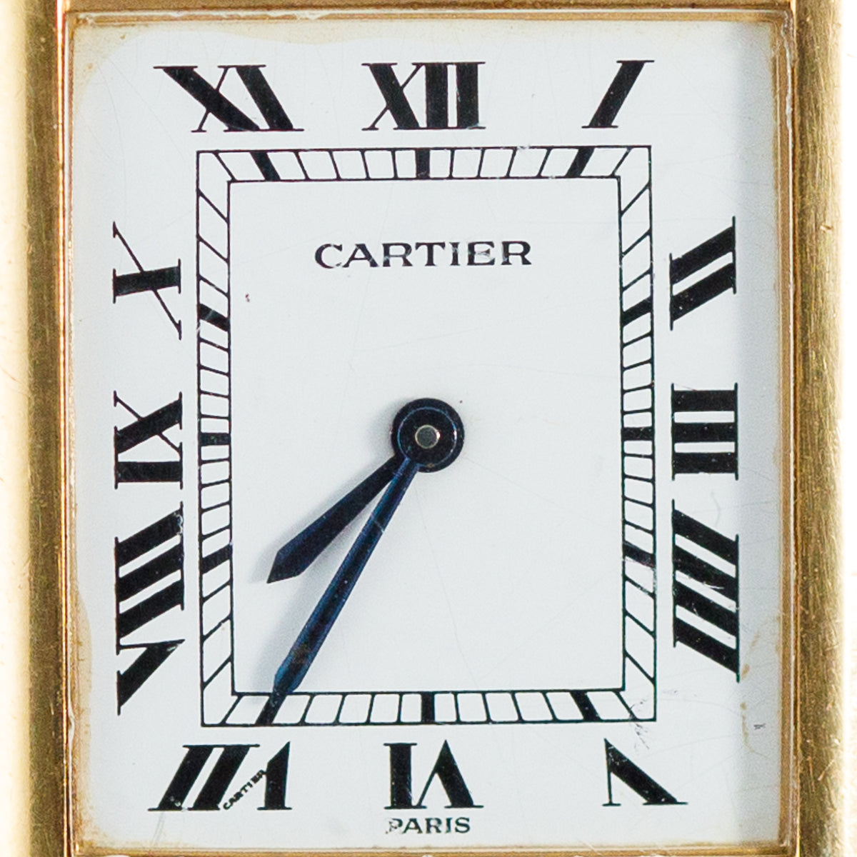 CARTIER LM TANK LC Ref.78086 Paris Dial Old Cabochon Crown