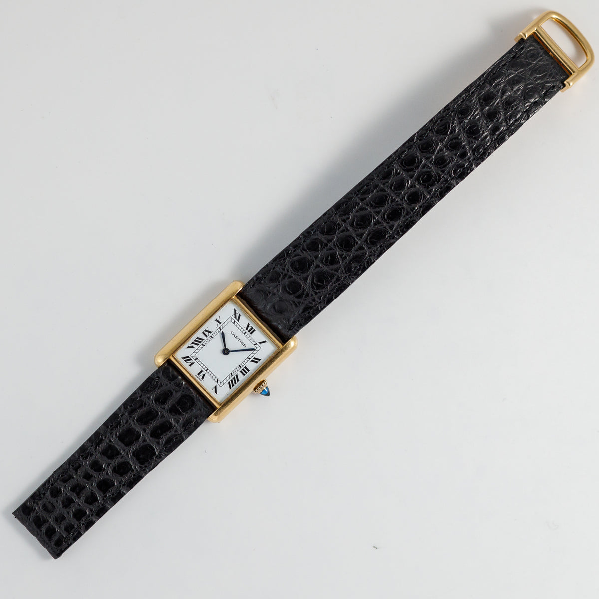 CARTIER LM TANK LC Ref.78086 Paris Dial Old Cabochon Crown