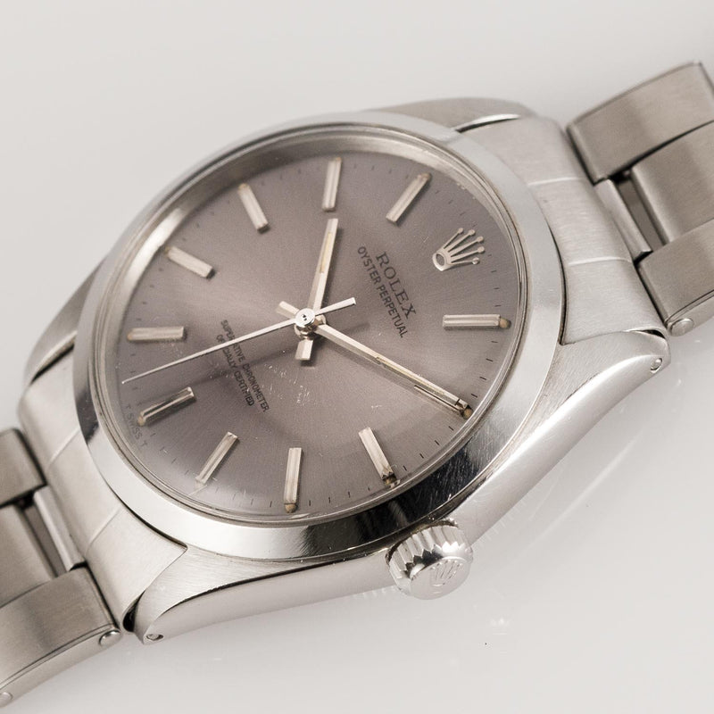 ROLEX OYSTER PERPETUAL Ref.1002 Purple Color Dial