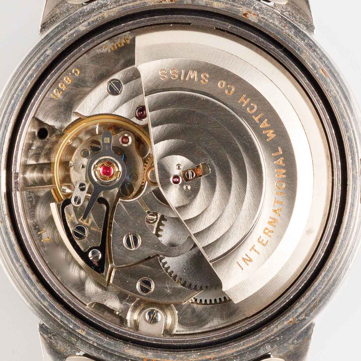IWC INGENIEUR Ref.666 Black Gilt Dial