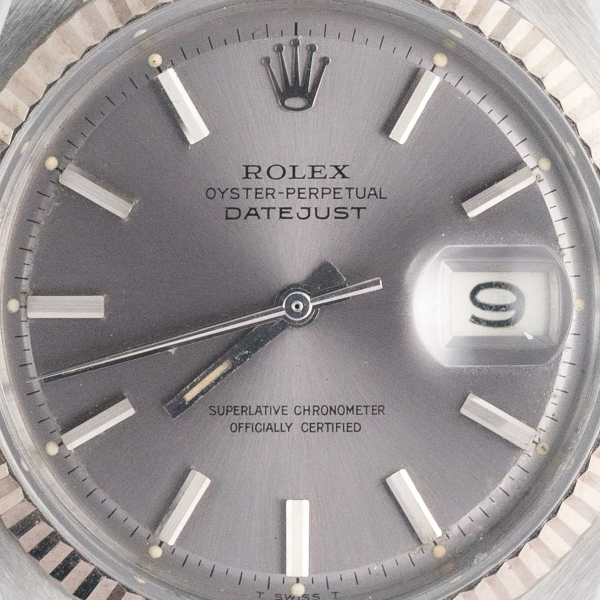 ROLEX DATEJUST Ref.1601 Gray Color Dial