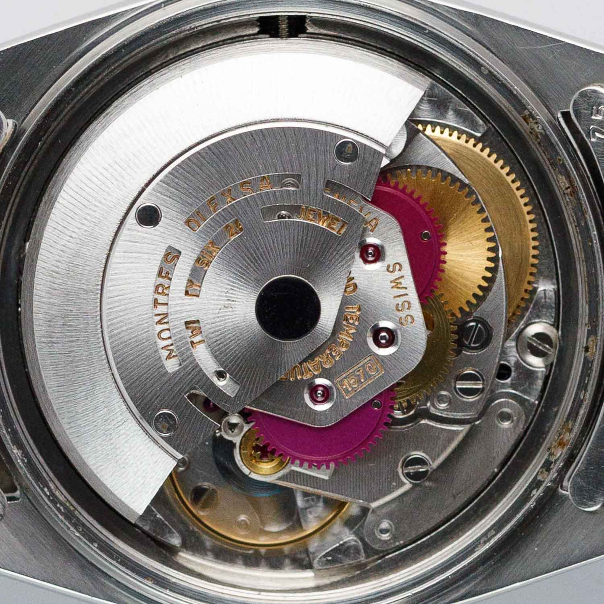 ROLEX DATEJUST Ref.1600 Black Mirror Dial