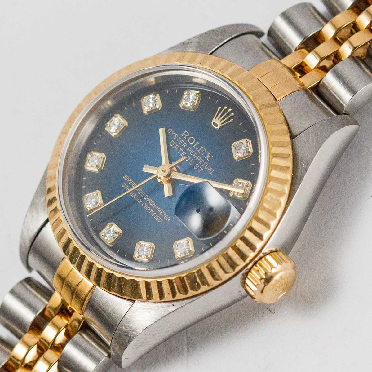 ROLEX DATEJUST Ref.69173 10 Points Diamond
