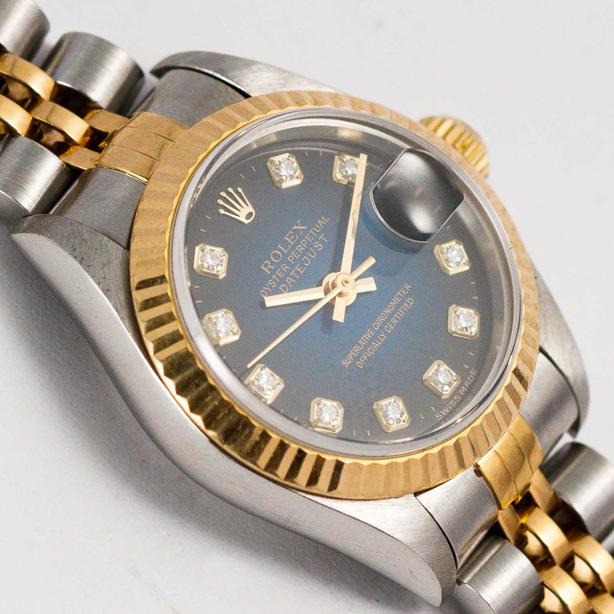 ROLEX DATEJUST Ref.69173 10 Points Diamond