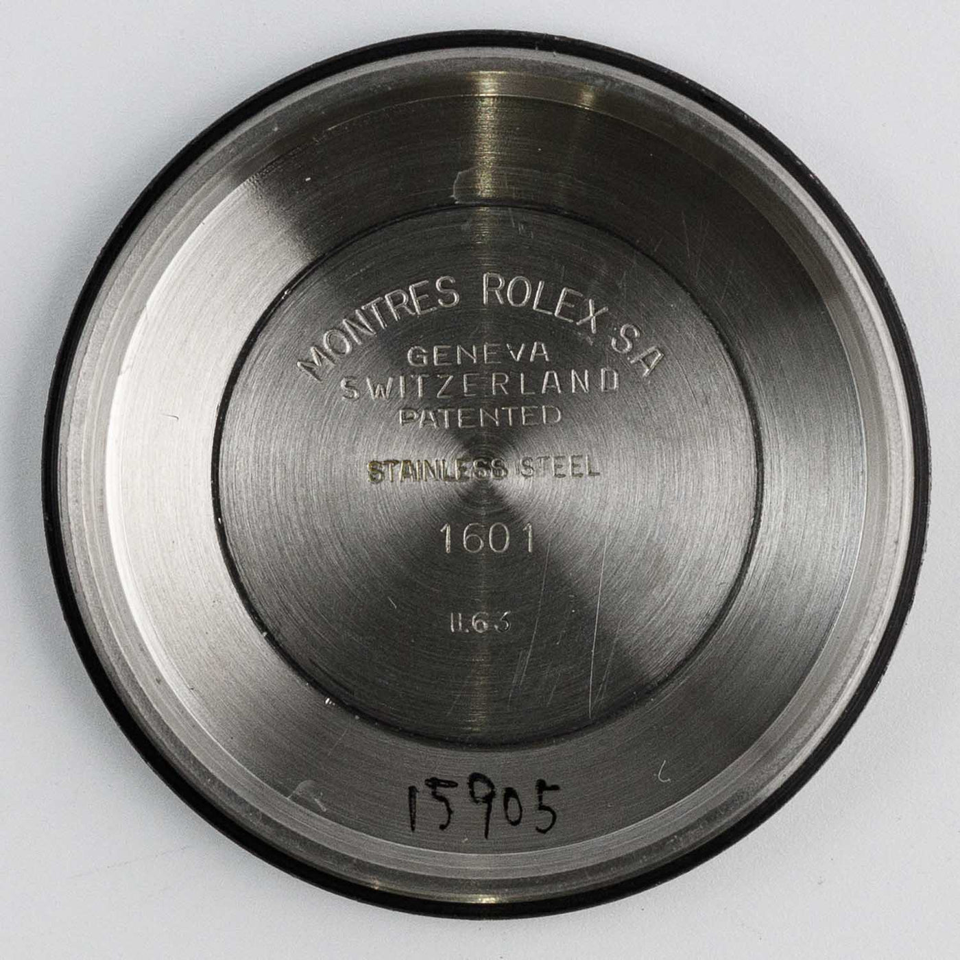 ROLEX DATEJUST Ref.1601 Black Gilt Dial – TIMEANAGRAM