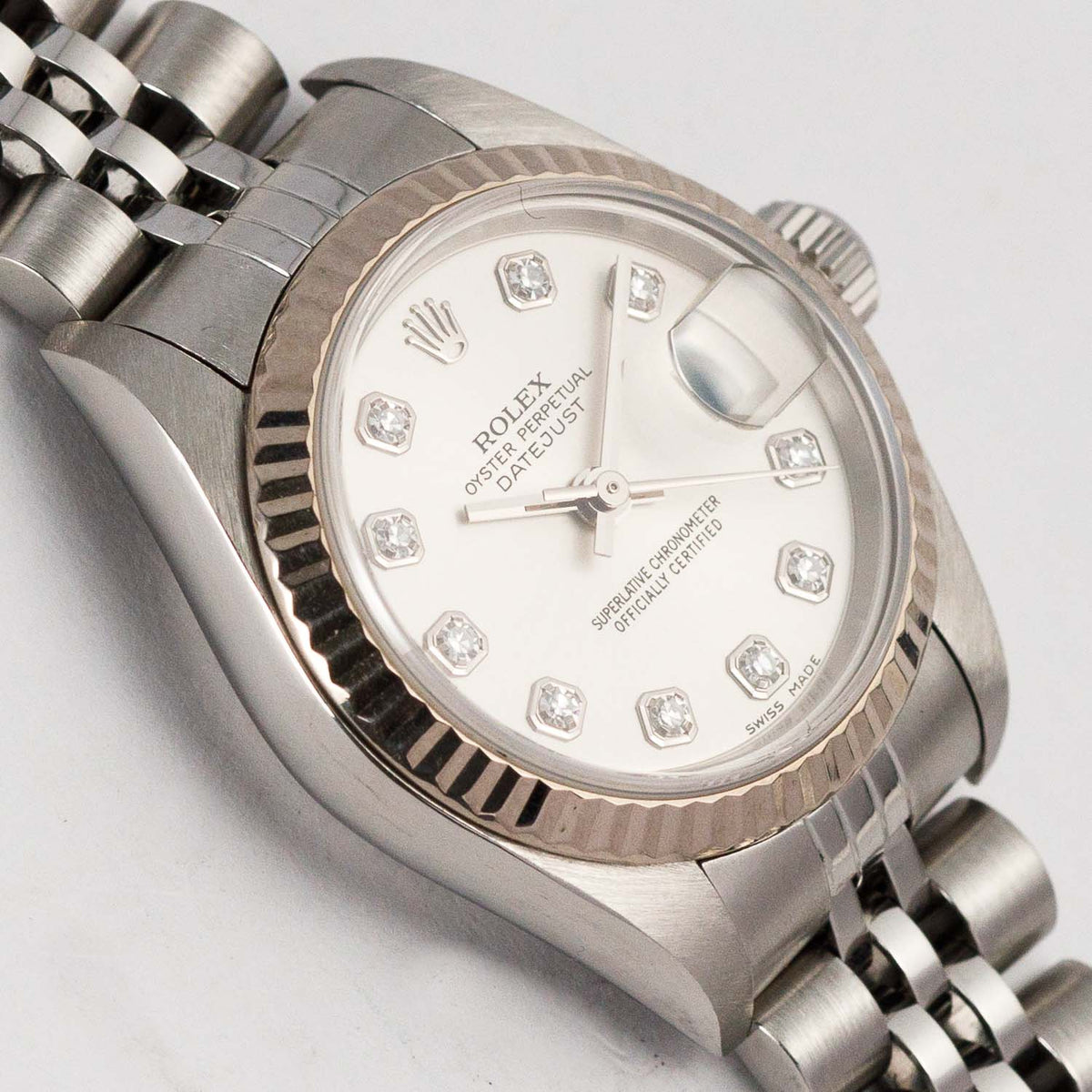ROLEX DATEJUST Ref.79174 10 Points Diamond