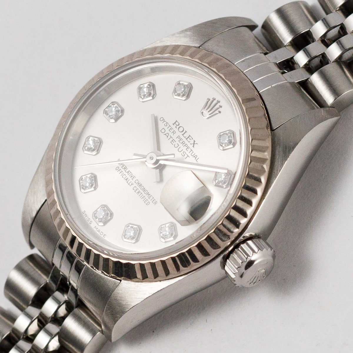 ROLEX DATEJUST Ref.79174 10 Points Diamond