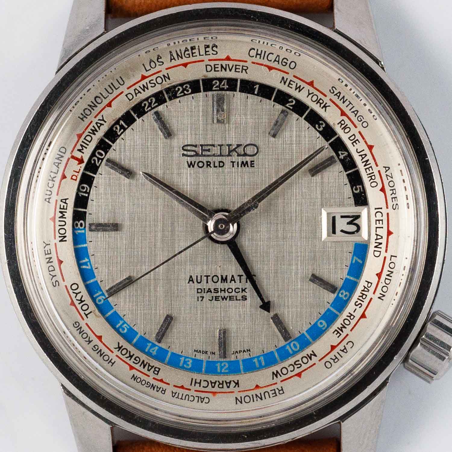SEIKO WORLD TIME Ref.6217-7000