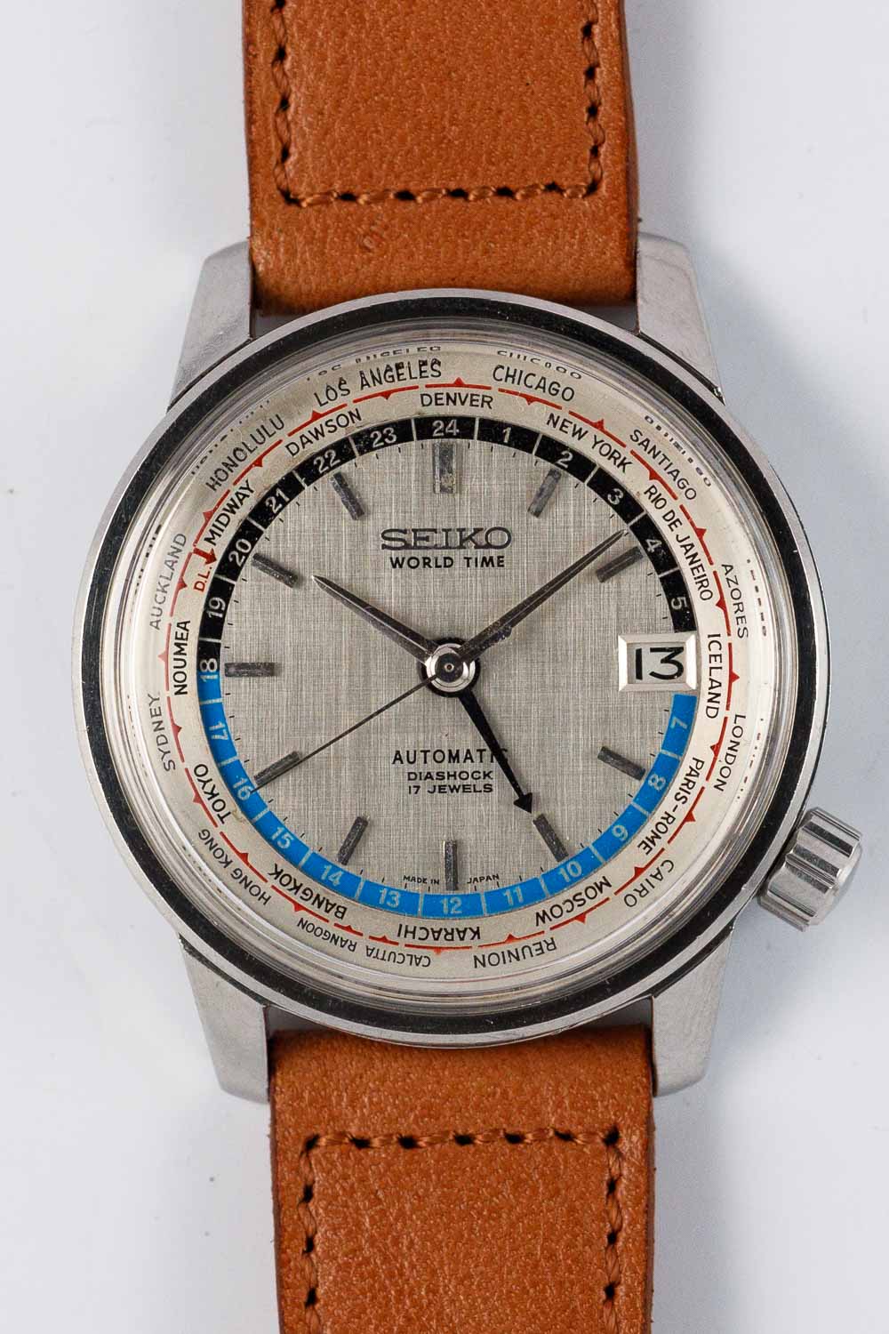 SEIKO WORLD TIME Ref.6217-7000