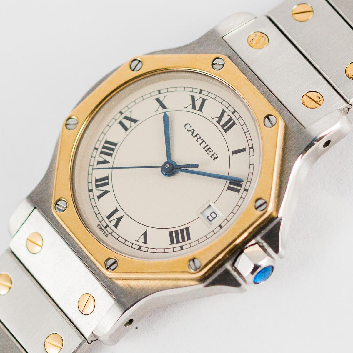 CARTIER LM SANTOS OCTAGON Ref.187902