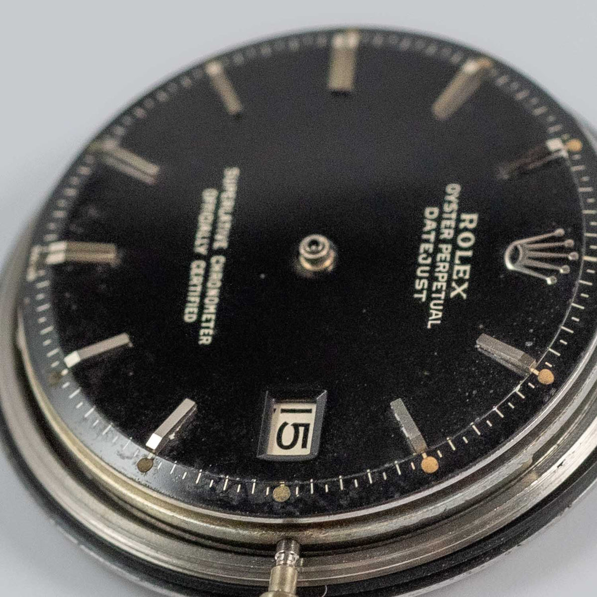 ROLEX DATEJUST Ref.1601 Black Gilt Dial
