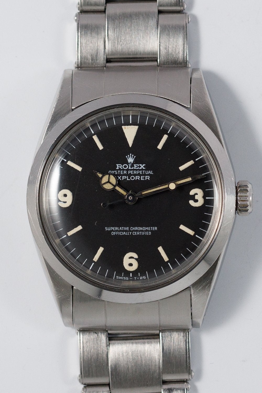 ROLEX EXPLORER Ref.1016 MK1 Fat Font Frog Leg