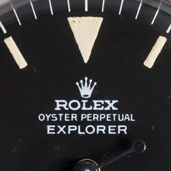 ROLEX EXPLORER Ref.1016 MK1 Fat Font Frog Leg