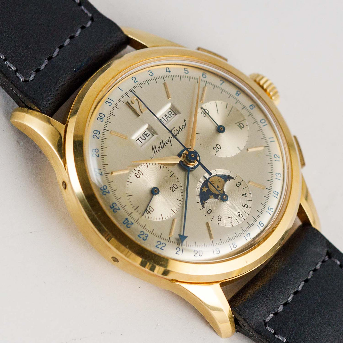 MATHEY TISSOT Ref.1679 Triple Calendar Moonphase
