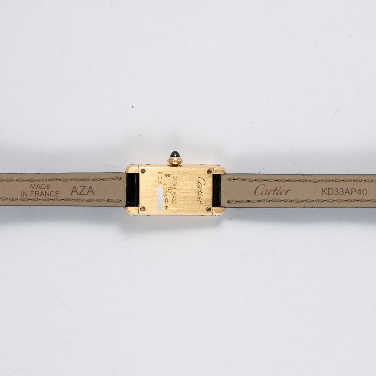 CARTIER SM TANK ALLONGEE Ref.1380