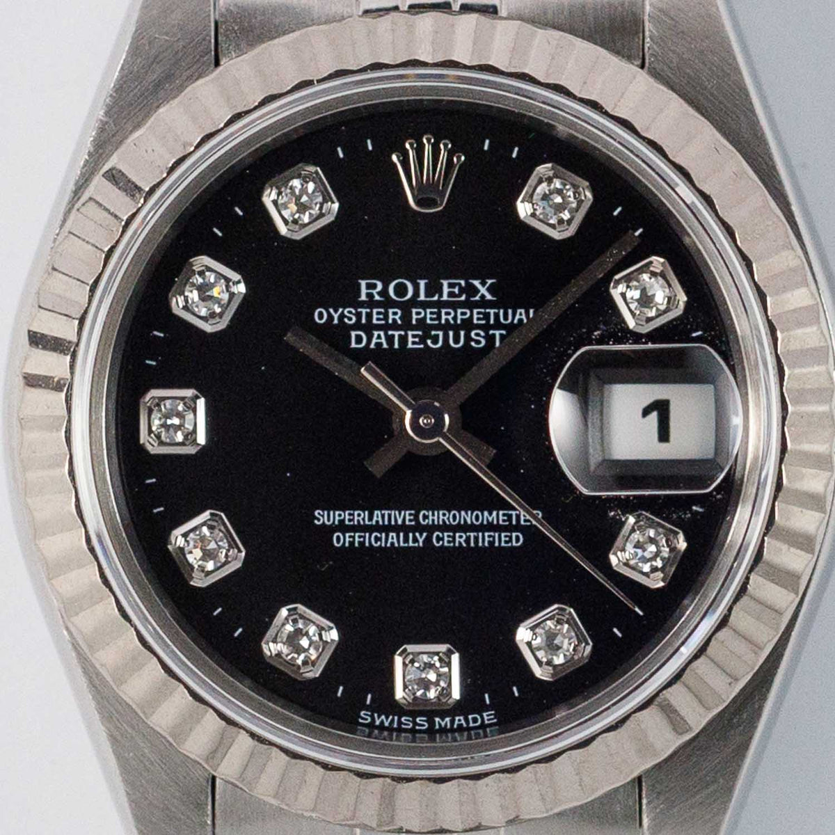 ROLEX DATEJUST Ref.69174G 10 Points Diamond