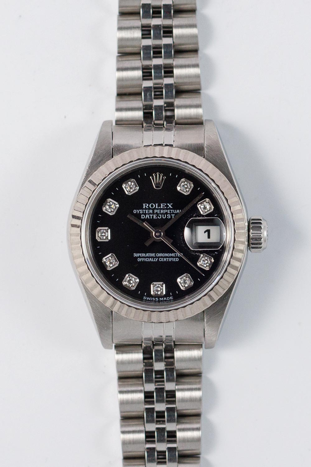 ROLEX DATEJUST Ref.69174G 10 Points Diamond