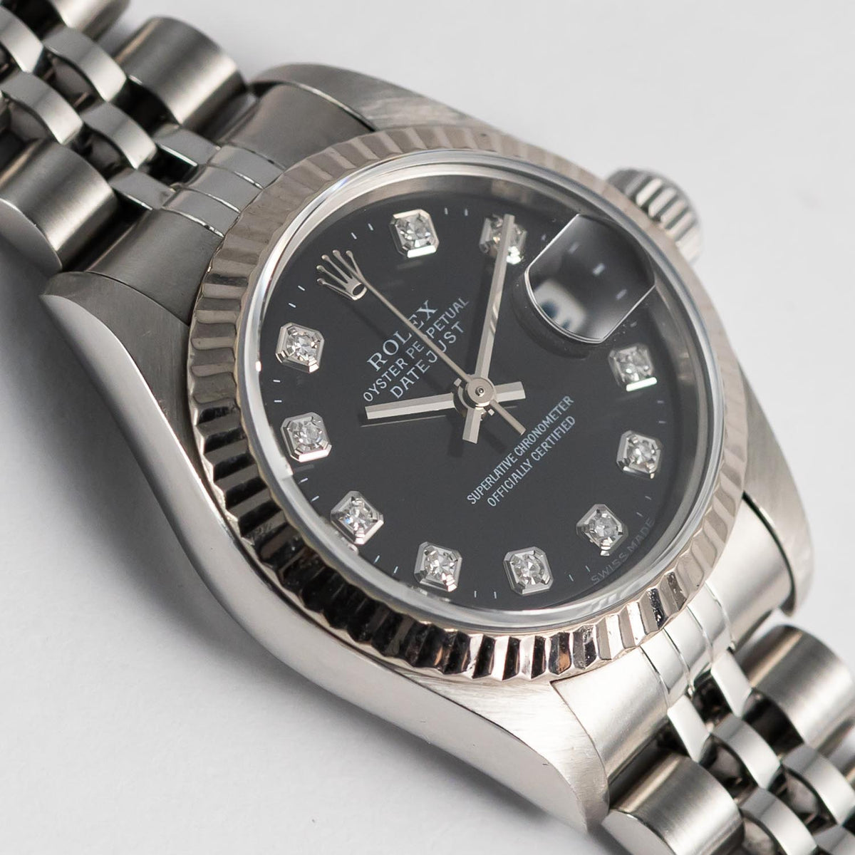 ROLEX DATEJUST Ref.69174G 10 Points Diamond