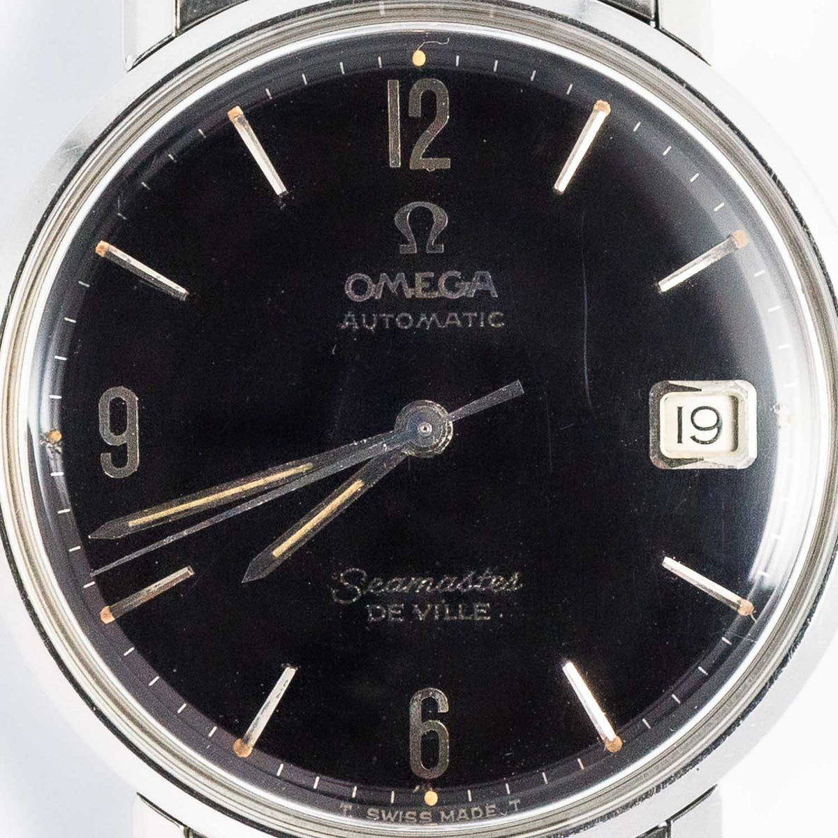 OMEGA Ref.166.020 Glossy Black Gilt Dial