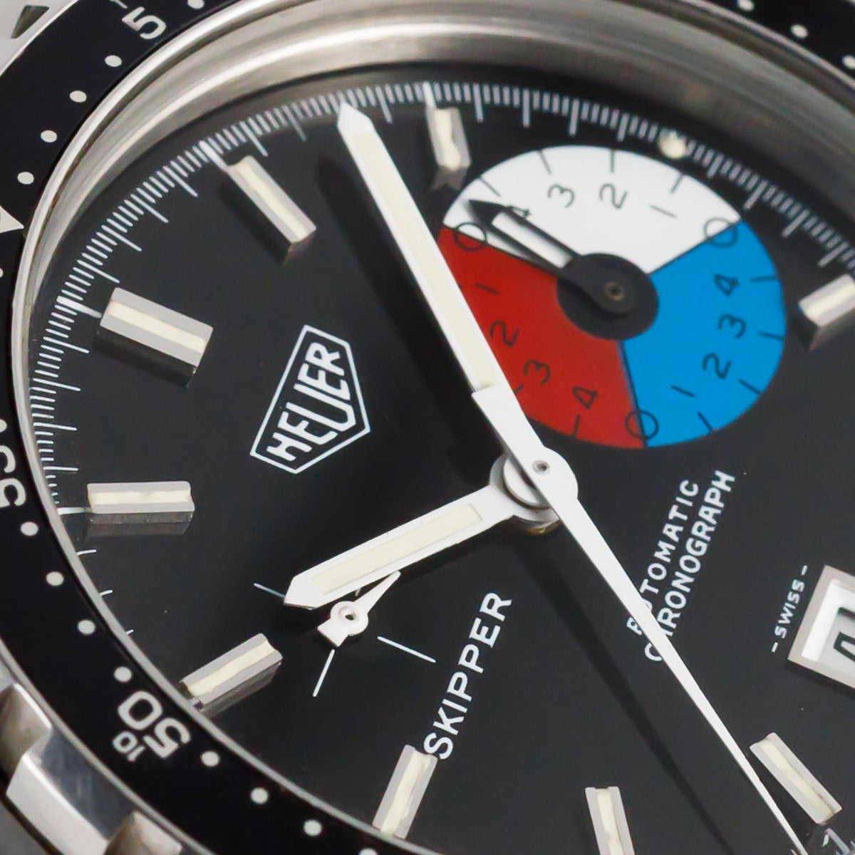 HEUER SKIPPER Ref.15640 AUTAVIA CASE