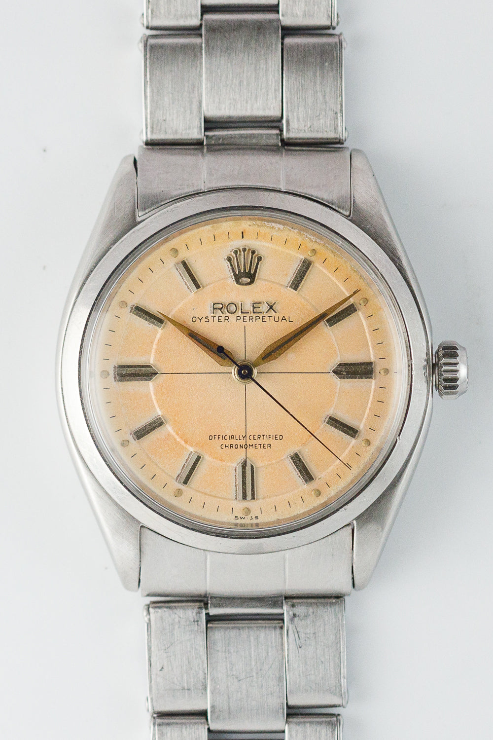 ROLEX OYSTER PERPETUAL Ref.6564 Pie Pan Sector Dial