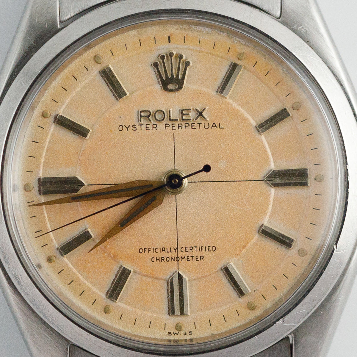 ROLEX OYSTER PERPETUAL Ref.6564 Pie Pan Sector Dial