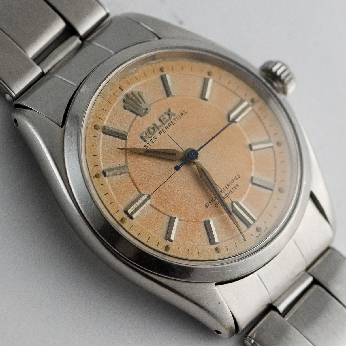ROLEX OYSTER PERPETUAL Ref.6564 Pie Pan Sector Dial