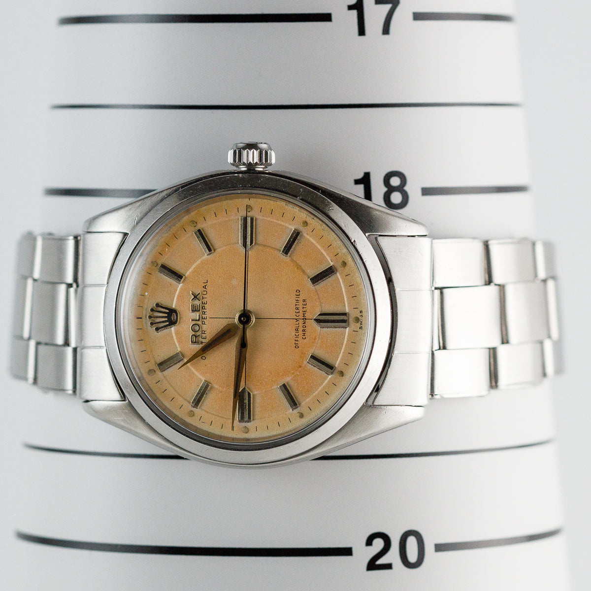 ROLEX OYSTER PERPETUAL Ref.6564 Pie Pan Sector Dial