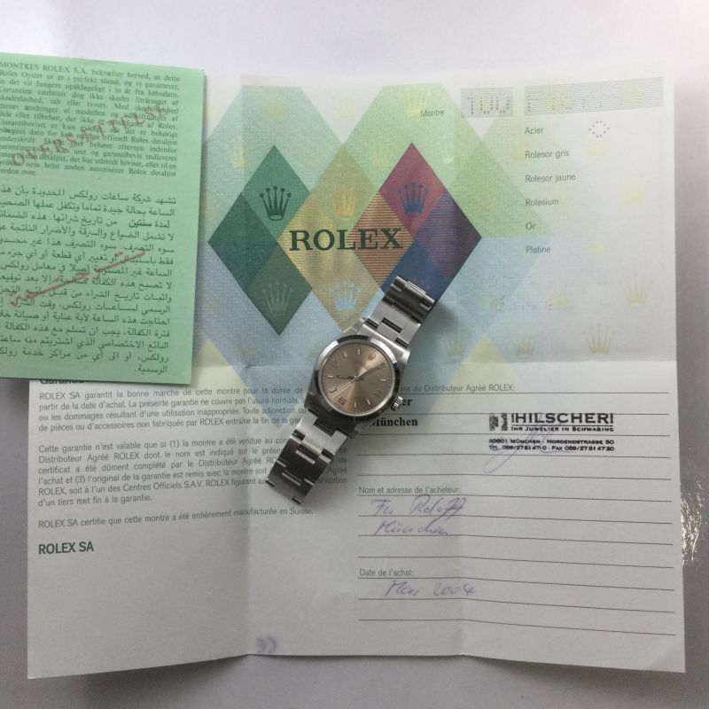 ROLEX OYSTER PERPETUAL Ref.77080 EXPLORER Dial