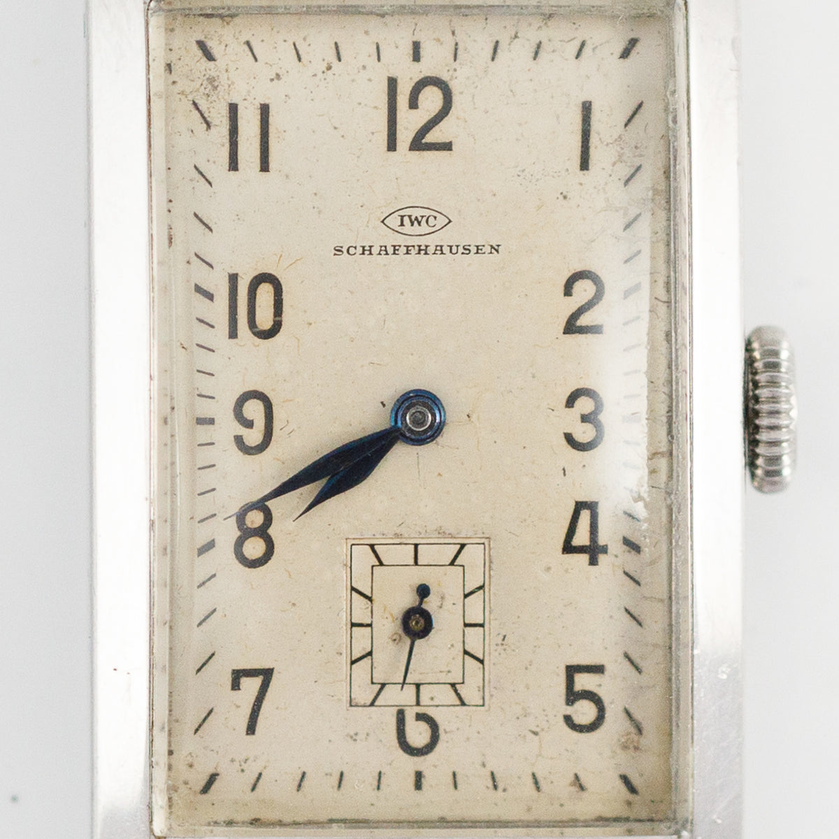 IWC  Rectangle  Cal.87  Cats Eye Logo