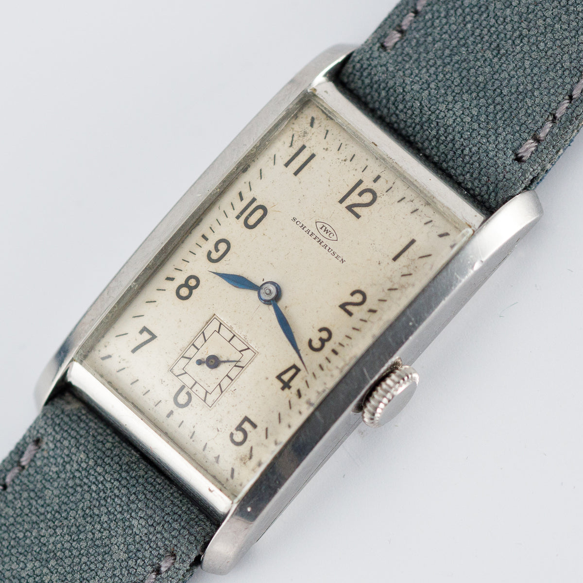 IWC  Rectangle  Cal.87  Cats Eye Logo