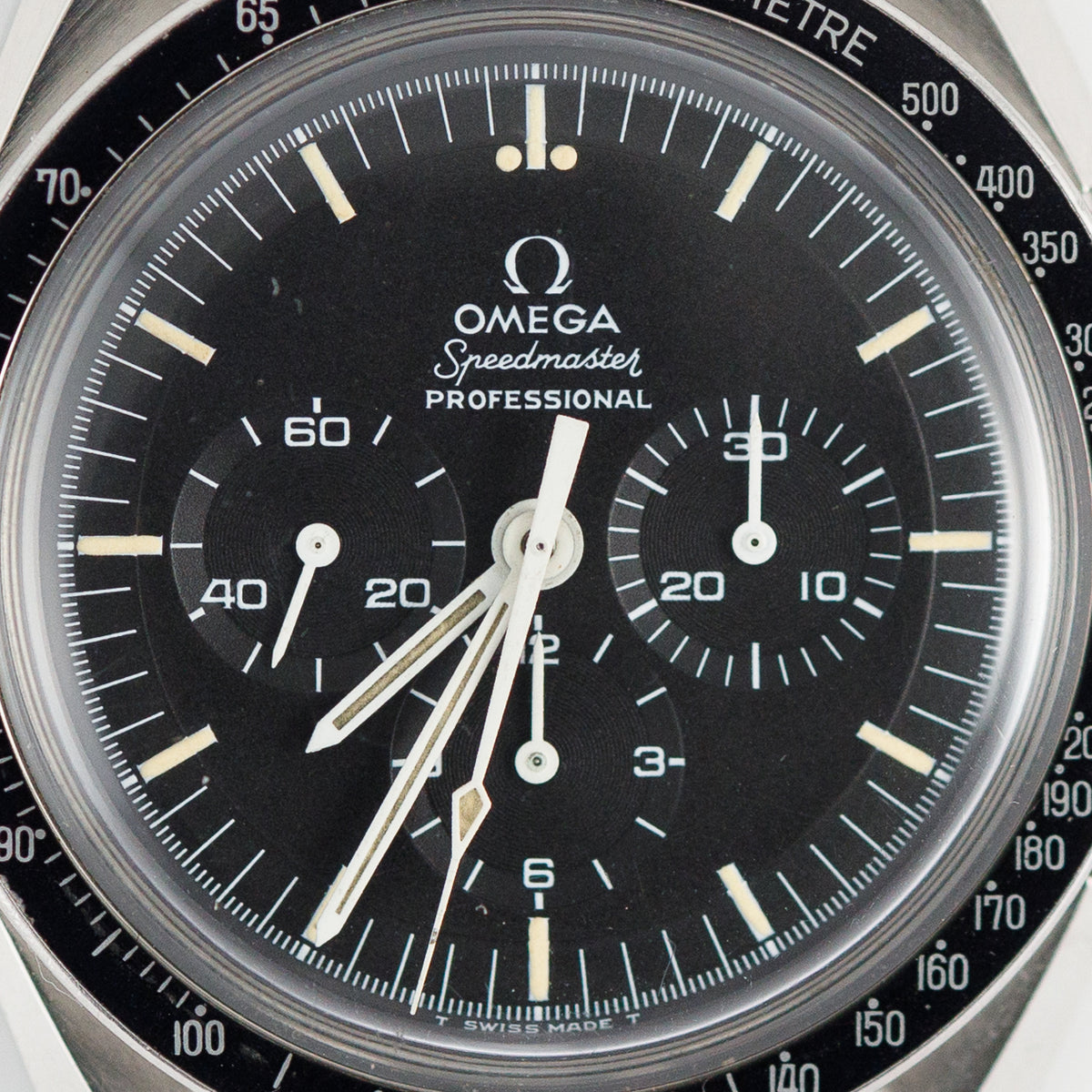 OMEGA  Speedmaster  Ref.145.022  Straight Line and “Apollo XI”