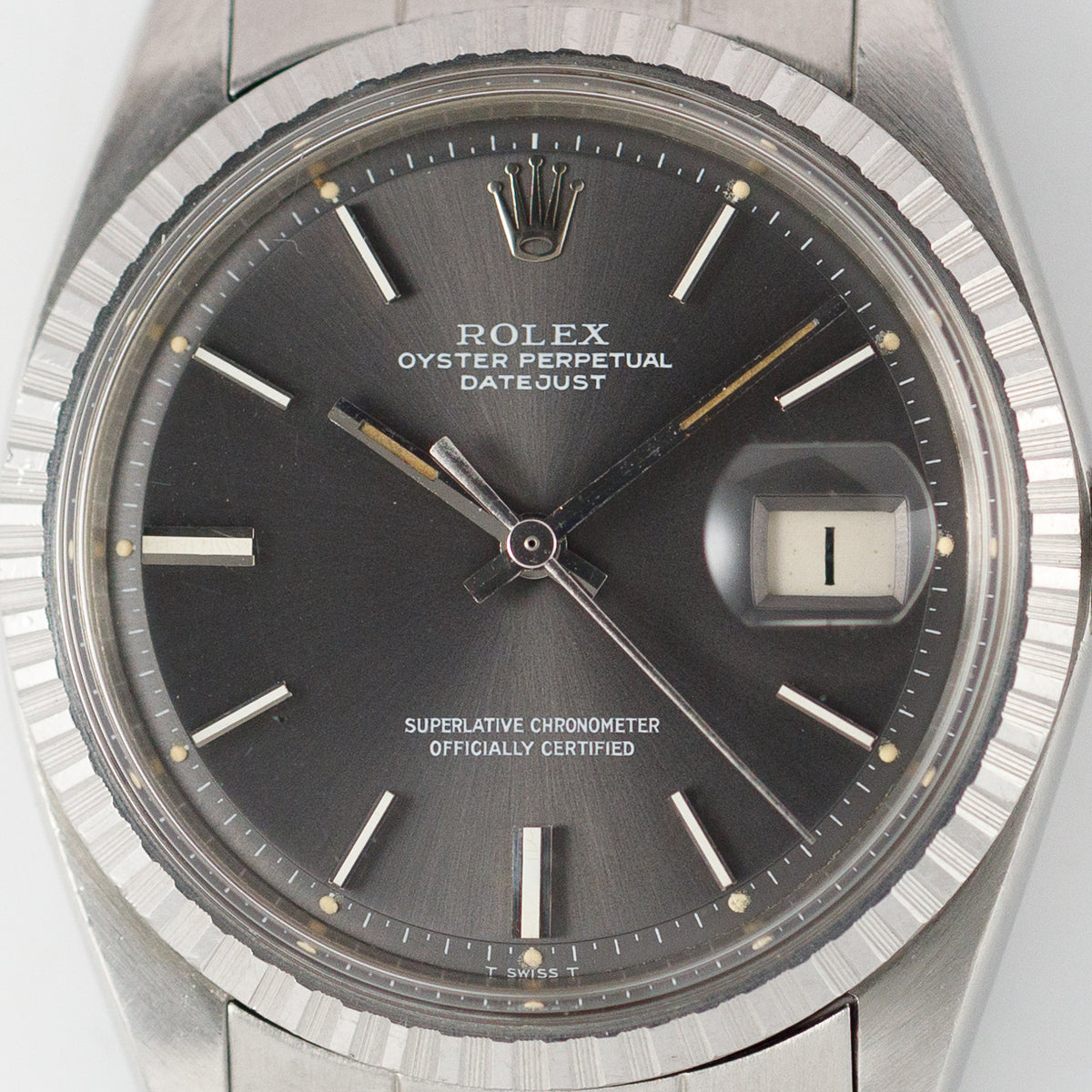 ROLEX DATEJUST REF.1603 GRAY Dial