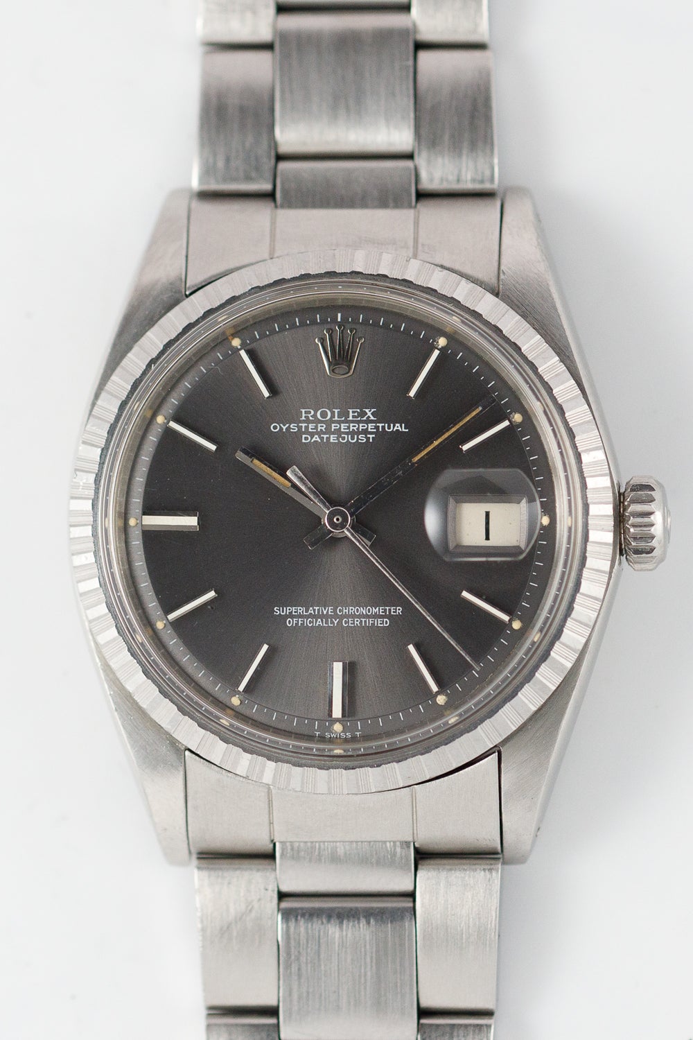 ROLEX DATEJUST REF.1603 GRAY Dial