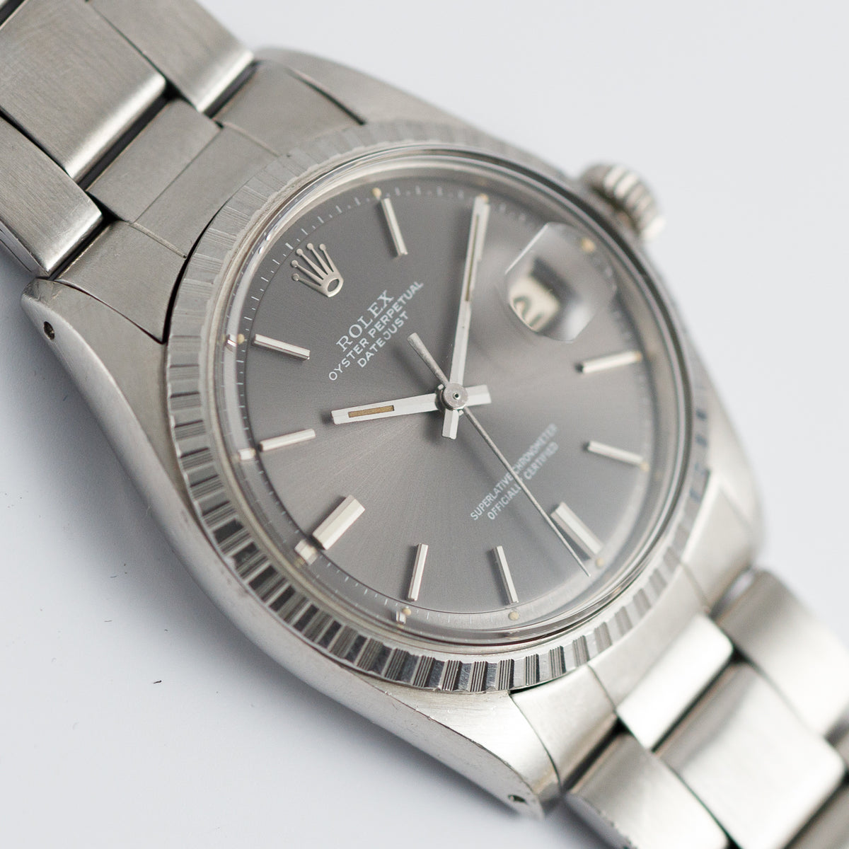 ROLEX DATEJUST REF.1603 GRAY Dial