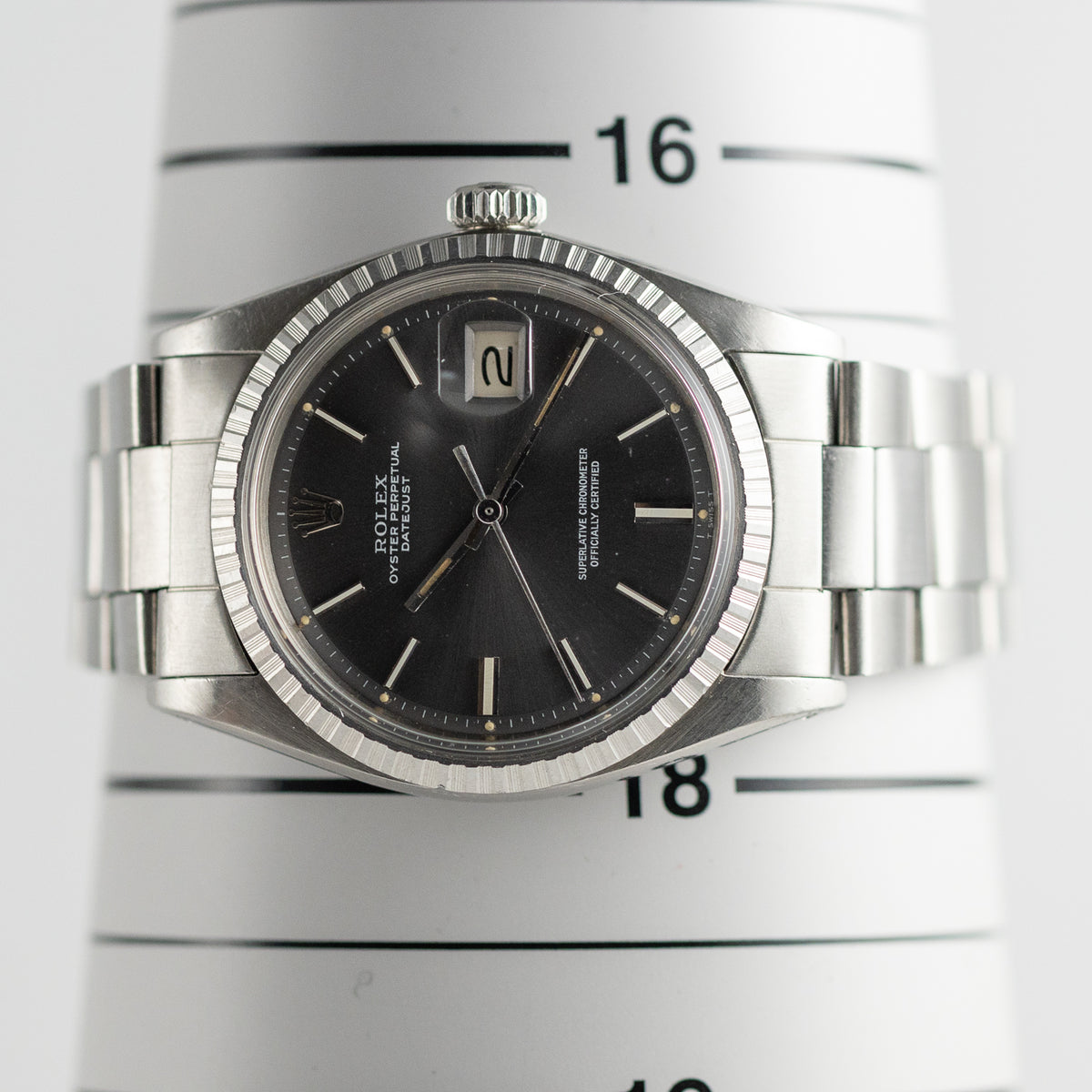 ROLEX DATEJUST REF.1603 GRAY Dial