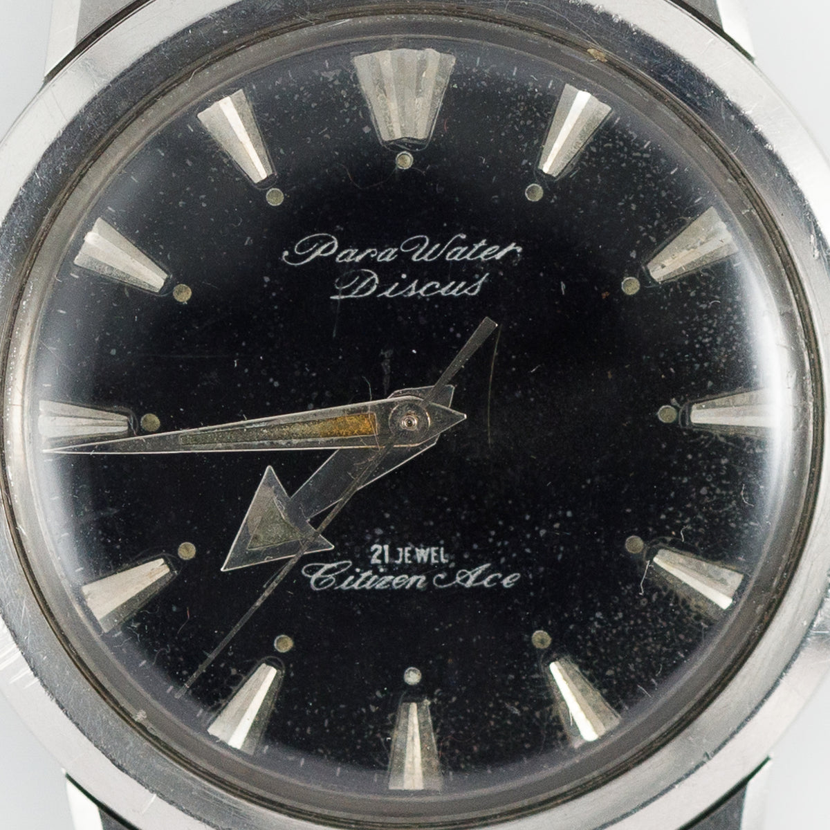 CITIZEN ACE Discuse Black Mirror Dial