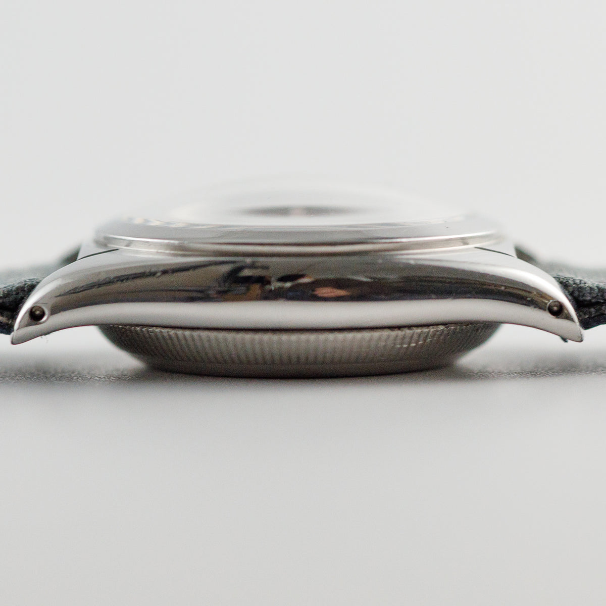ROLEX BUBBLE BACK Ref.2764 alpha hands of blue steel