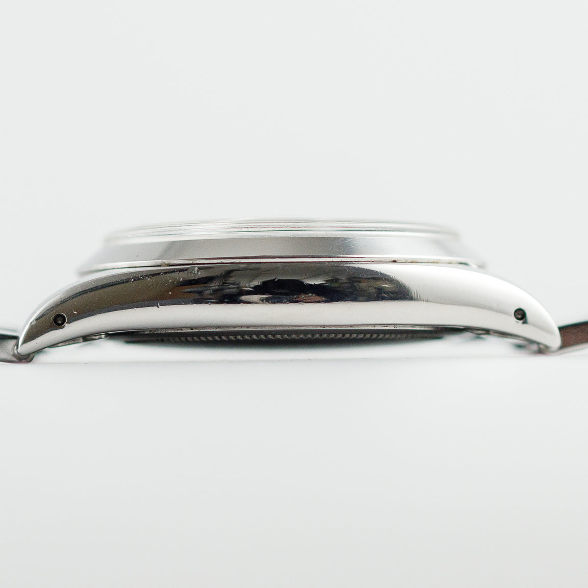 ROLEX OYSTERDATE Ref.6494 Black Gilt Dial Roulette Date