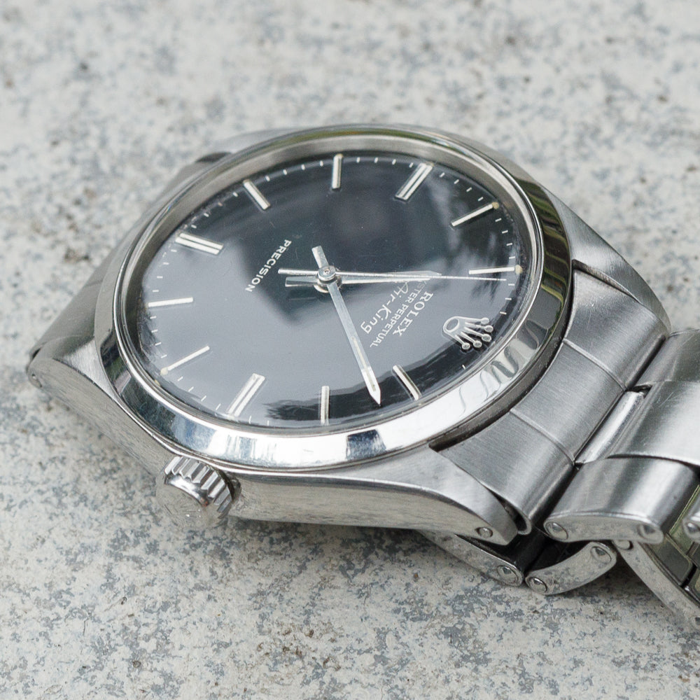 ROLEX Air-King Ref.5500 Glossy Black Glit Dial