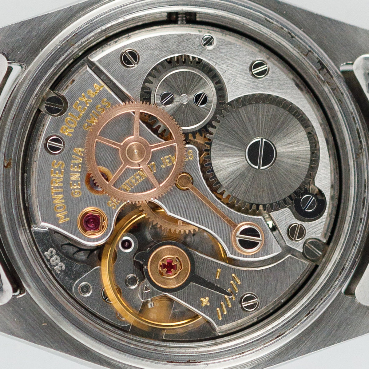 ROLEX OYSTER SPEEDKING Ref.6431 Black Gilt Dial
