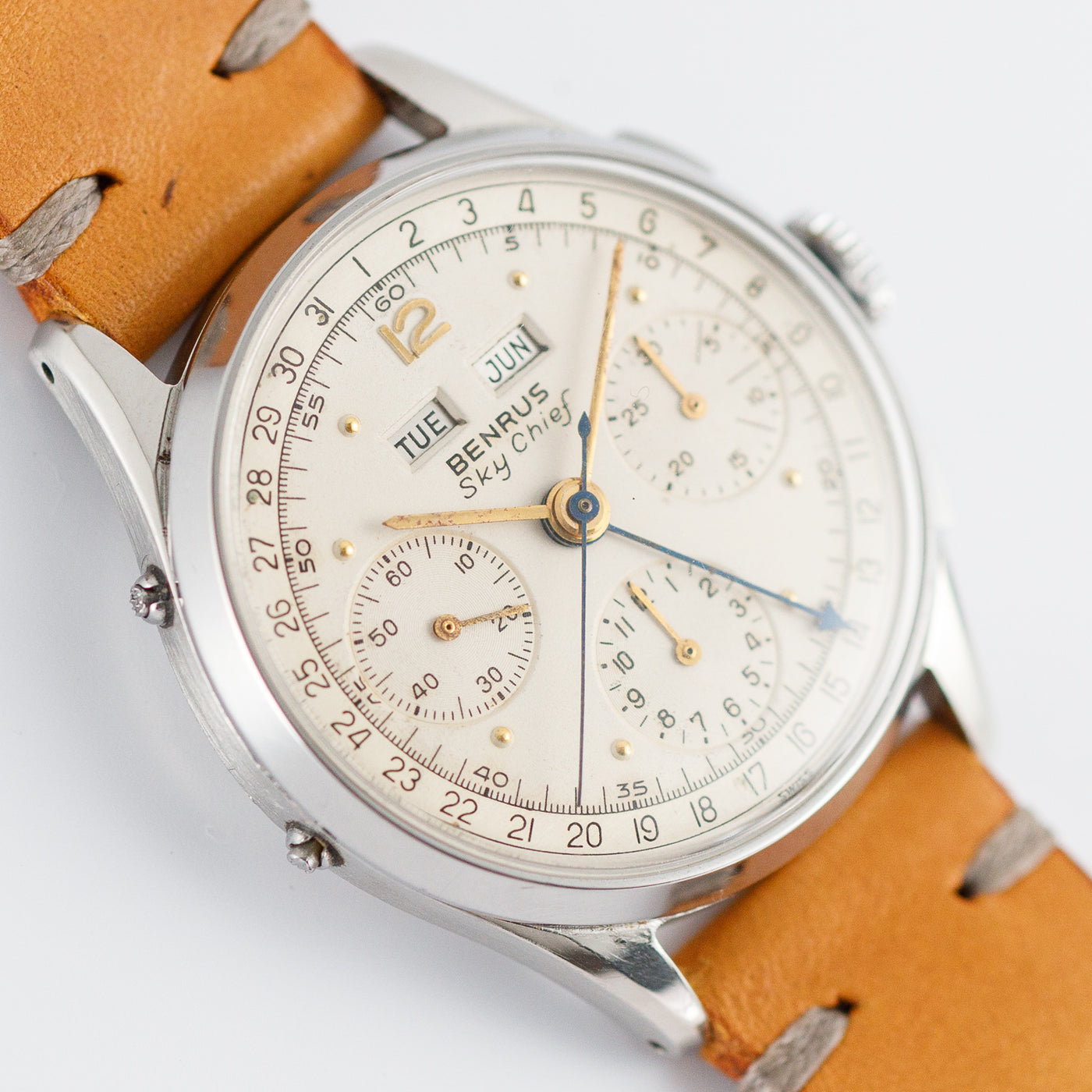 BENRUS Sky Chief Ref.280 Valjoux 72C – TIMEANAGRAM BENRUS Sky Chief Ref.280 Valjoux 72C – TIMEANAGRAM