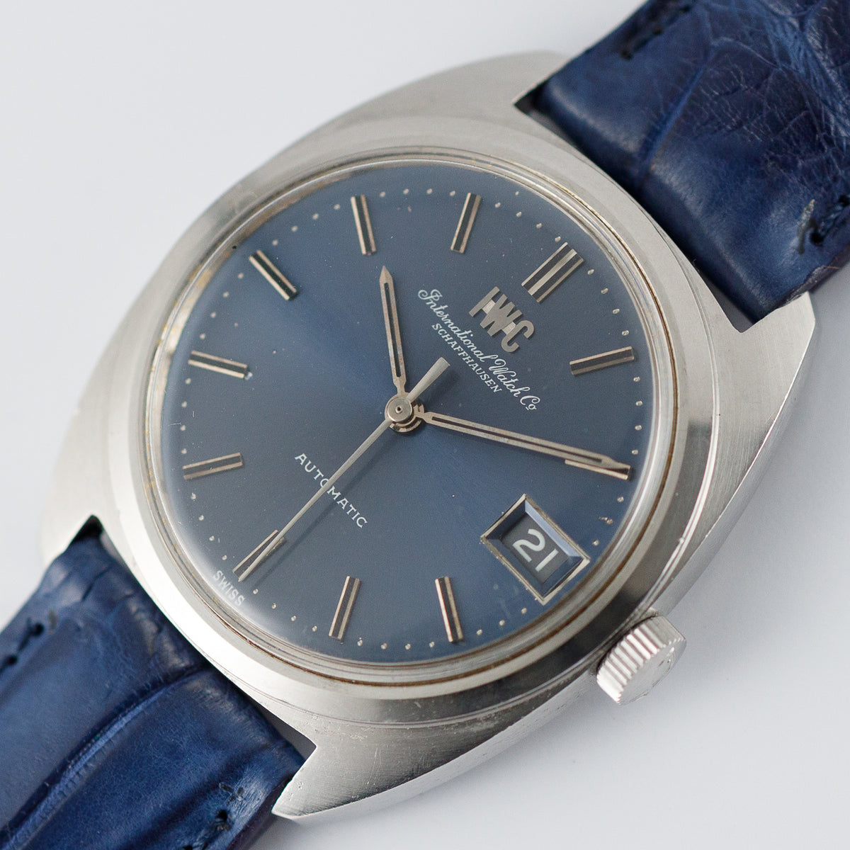 IWC Ref.1827 Blue Color Dial C Line Case