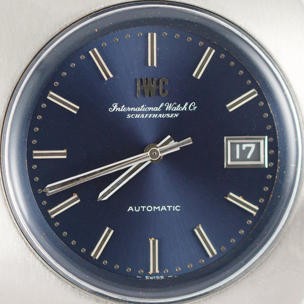 IWC Ref.R852A Cushion Case Bule Dial
