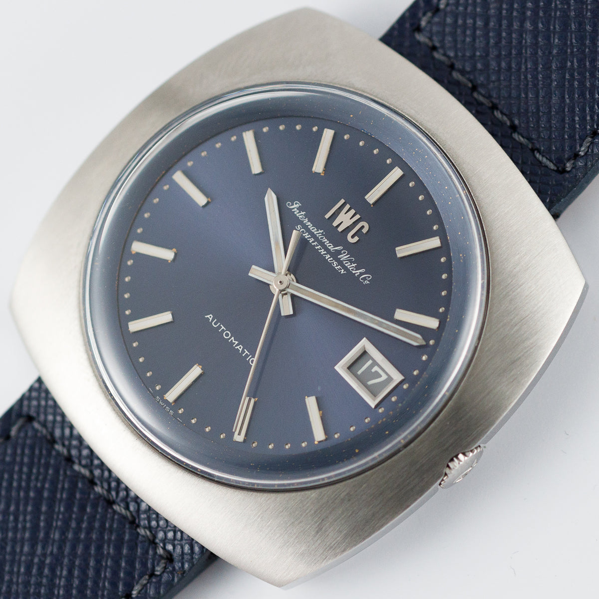 IWC Ref.R852A Cushion Case Bule Dial